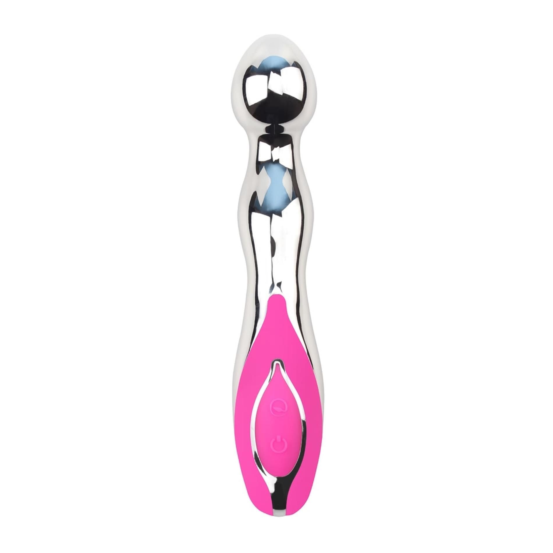 Вибратор Didi Magic G Wand, 18 см (серебристый)