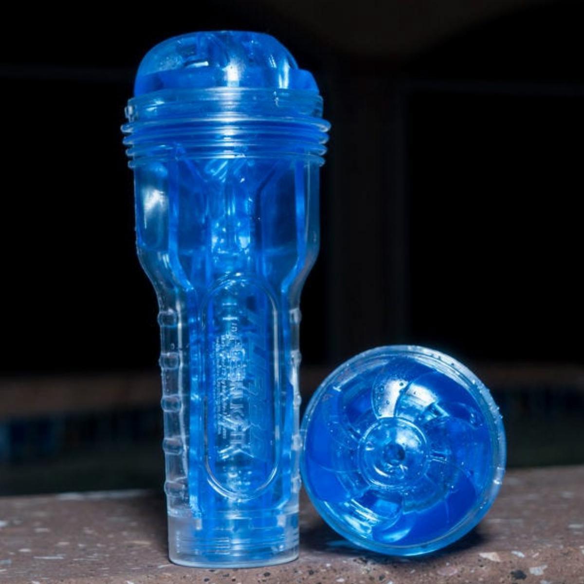 Мастурбатор Fleshlight Turbo Thrust (блакитний)