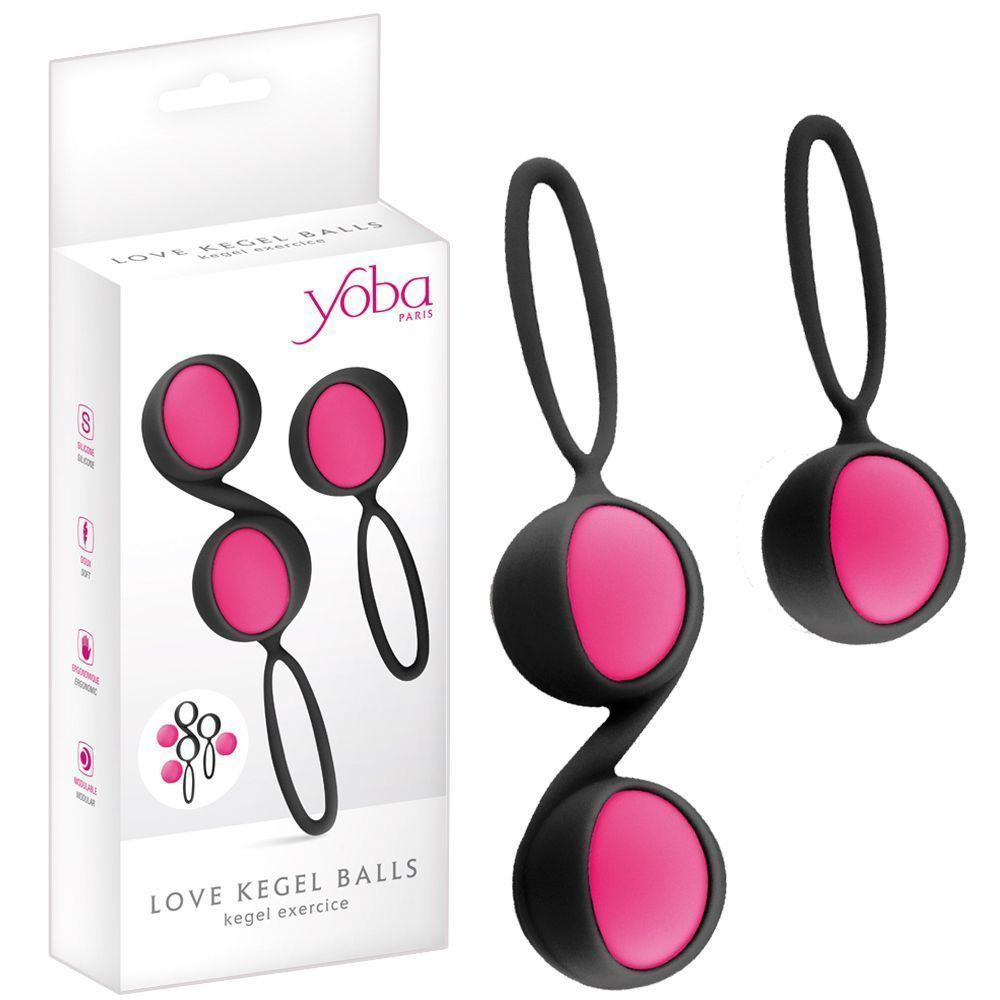 YOBA Love Kegal Balls - Kulki gejszy, Różowy