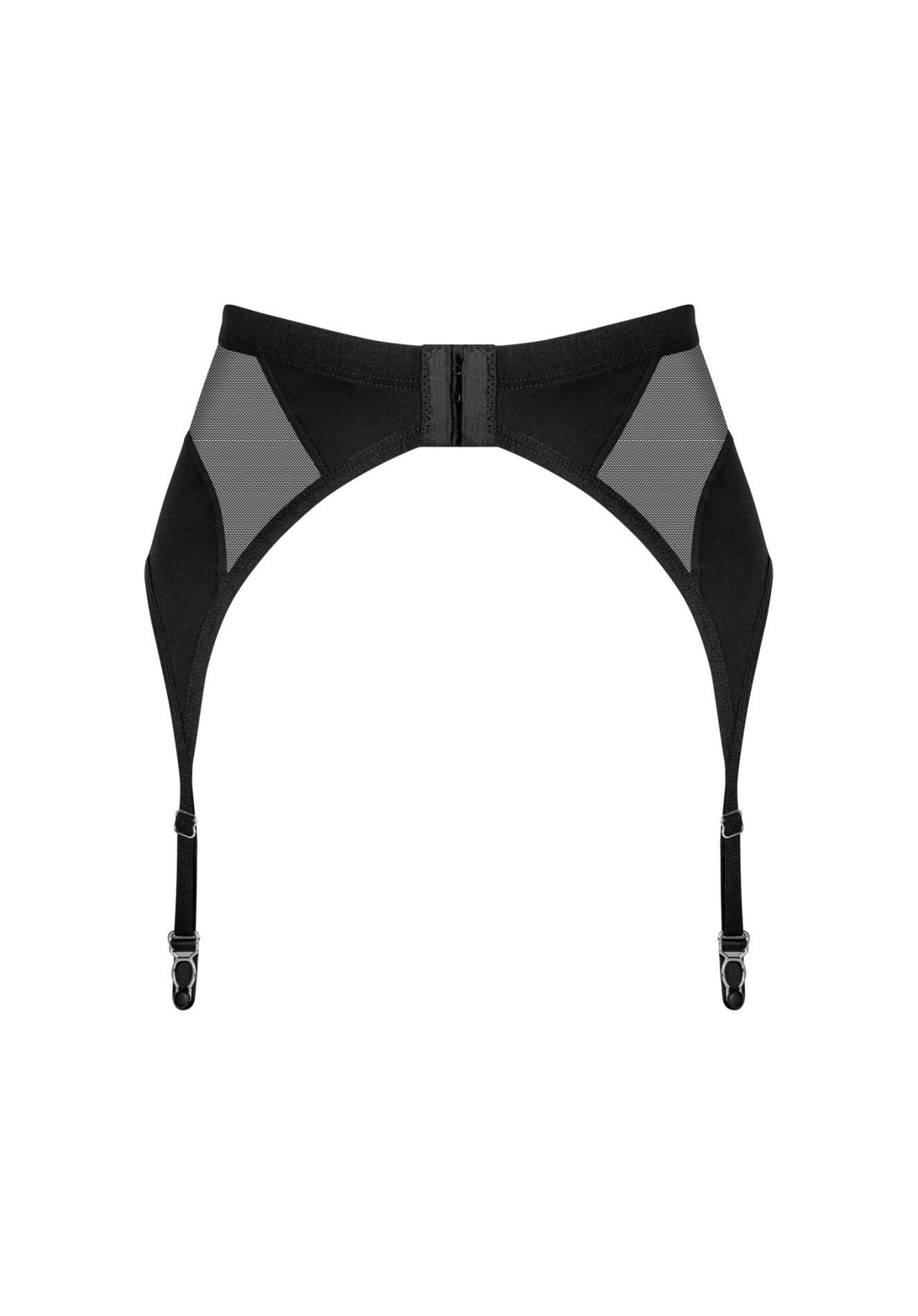 Пояс для чулок Obsessive Chic Amoria, XS/S (черный)