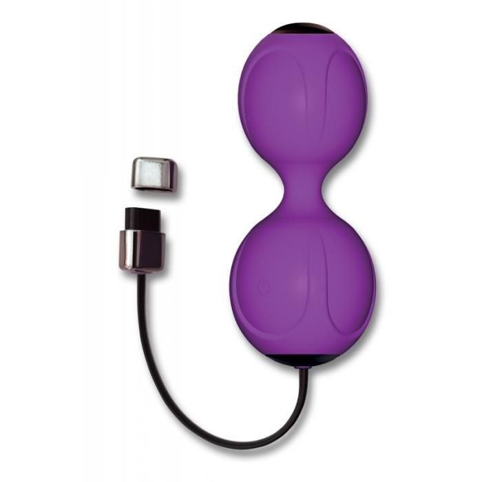 Вагинальные шарики Adrien Lastic Kegel Vibe, 19 см (фиолетовый)