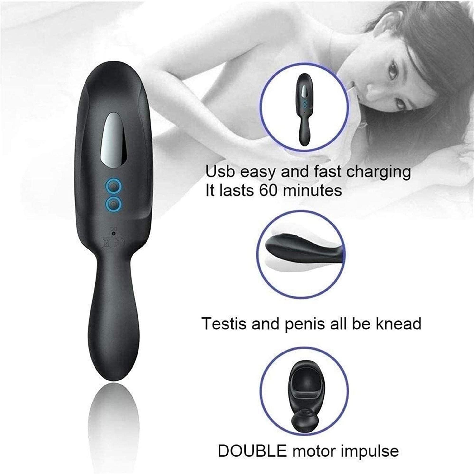 Мастурбатор B - Series Cute Adjustable (чорний)