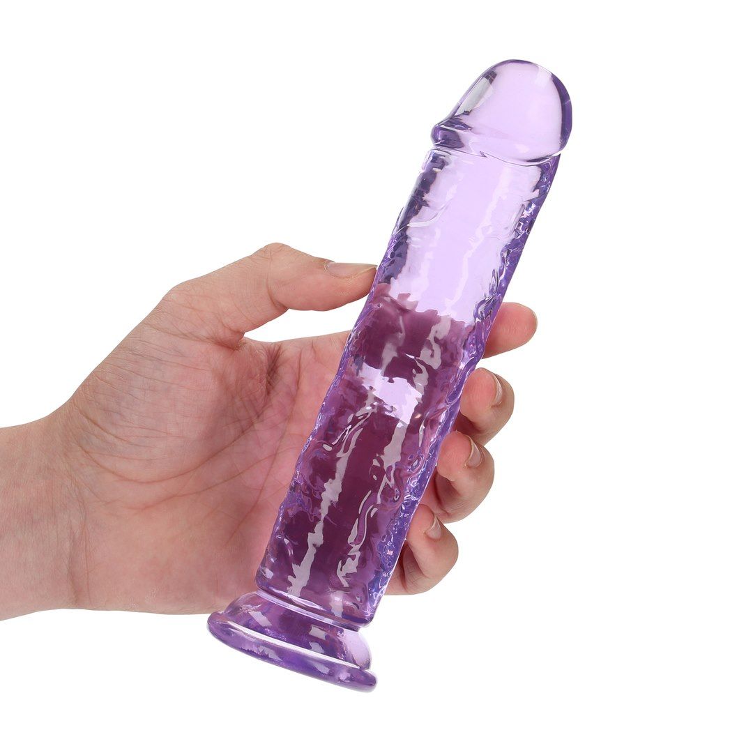 Фалоімітатор RealRock Realistic with Suction 7'', 20 см (фіолетовий)