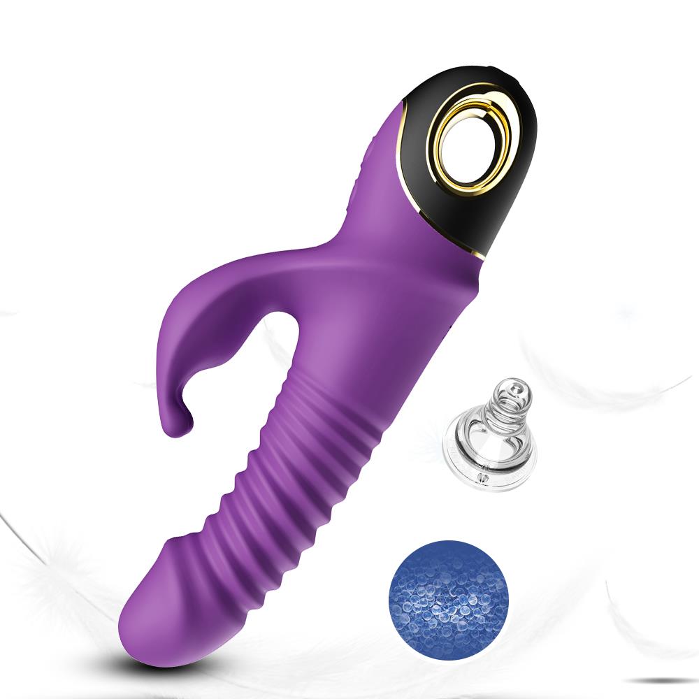 Вибратор-кролик B - Series Joy Zing, 22.7 см (фиолетовый)
