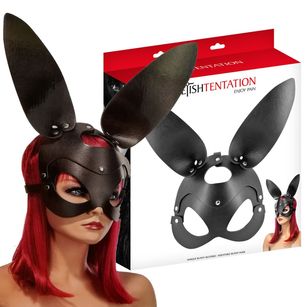 Маска Fetish Tentation Adjustable (чорний)