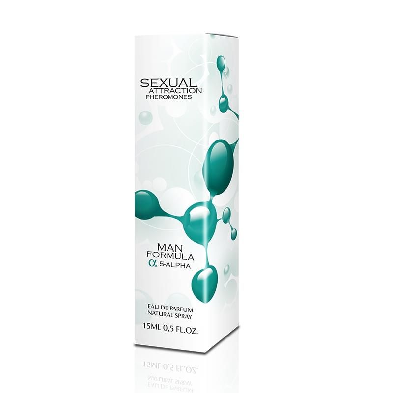 Męskie perfumy z feromonami Sexual Attraction, 15 ml