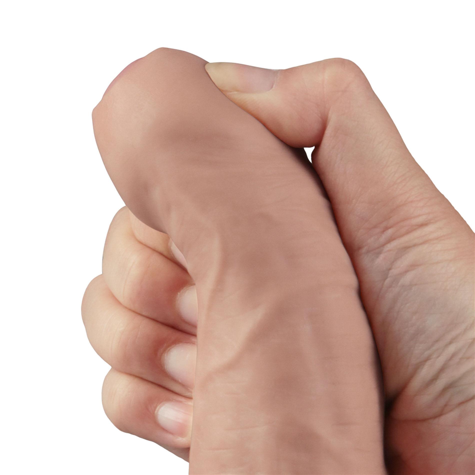 Vibrator Lovetoy Real Softee 9", 23 cm (w kolorze cielistym)