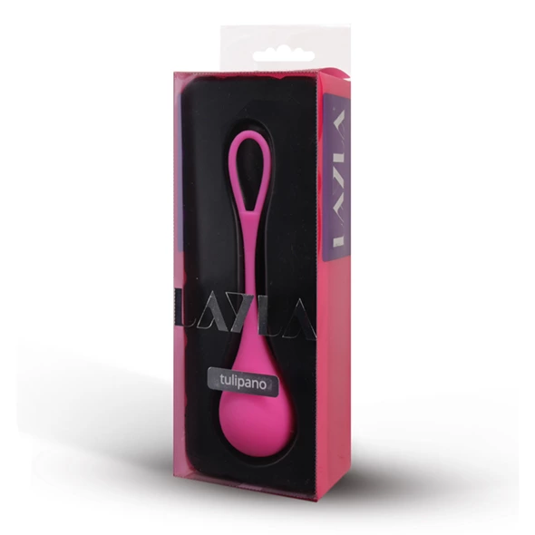 Вагинальные шарики Layla Tulipano Kegel Balls, 3,7 см (розовый)