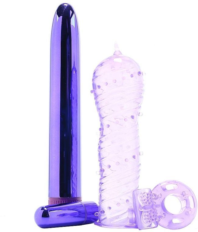 Набір секс-іграшок Classix Ultimate Pleasure Couple's Kit, 4 шт (фіолетовий)