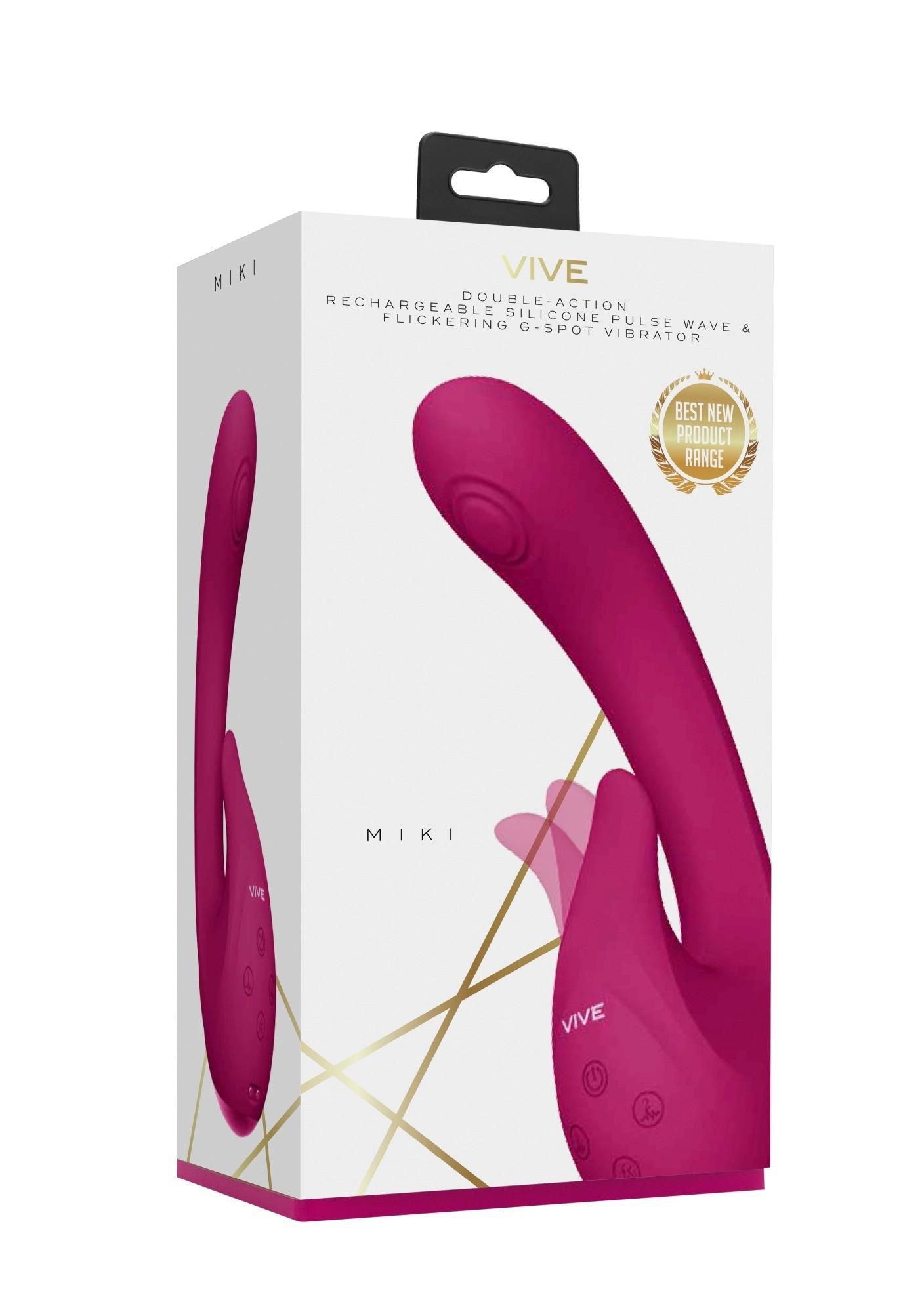 Wibrator Vive Miki, 22 cm (różowy)