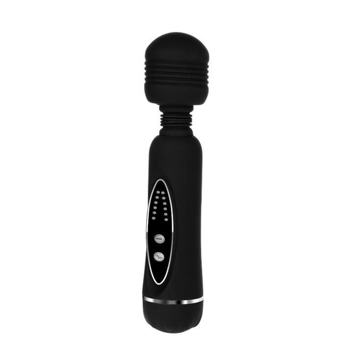 Вибромассажер LyBaile Power Wand, 20 см (черный)