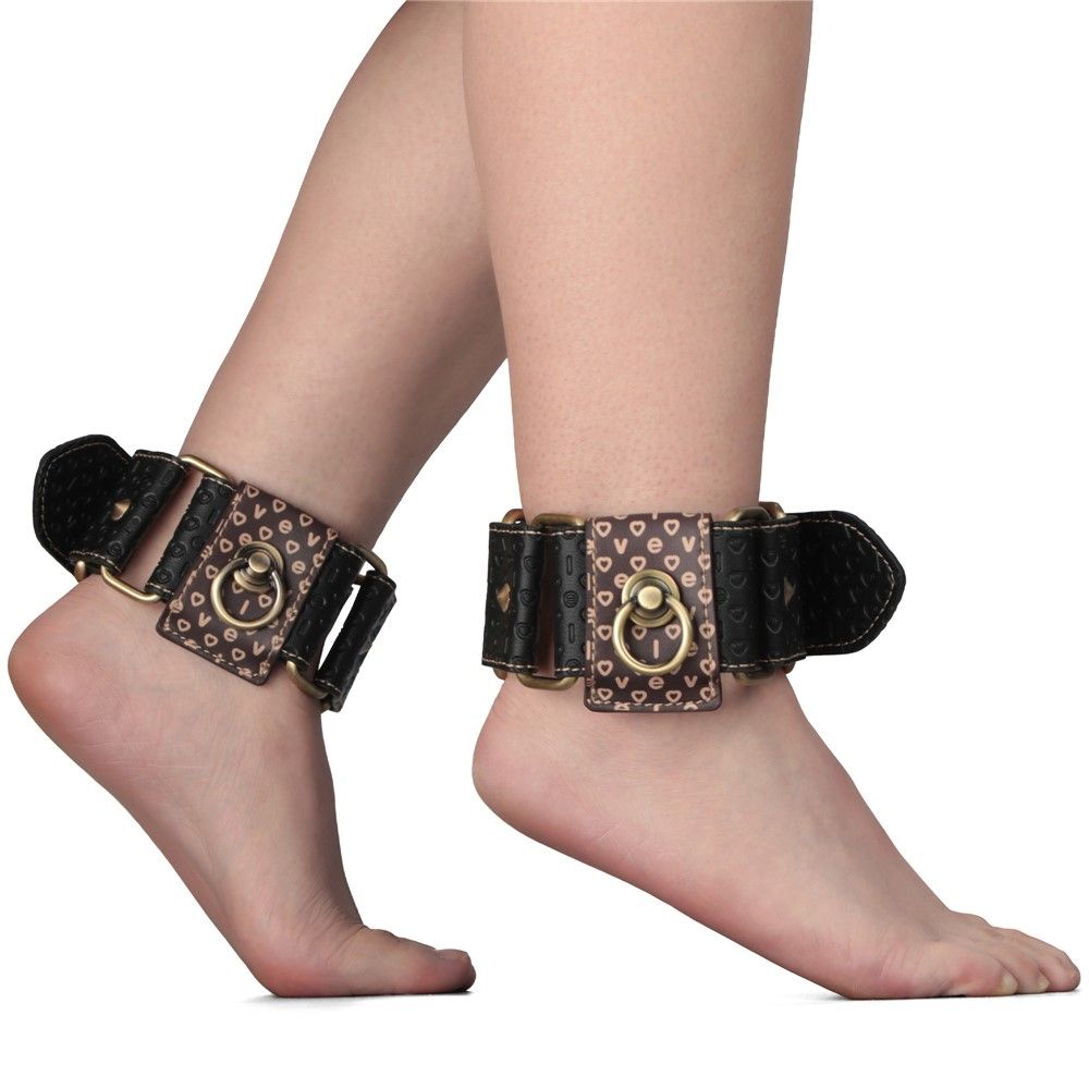 Кандали на щиколотки Rebellion Reign Ankle Cuffs (коричневий)