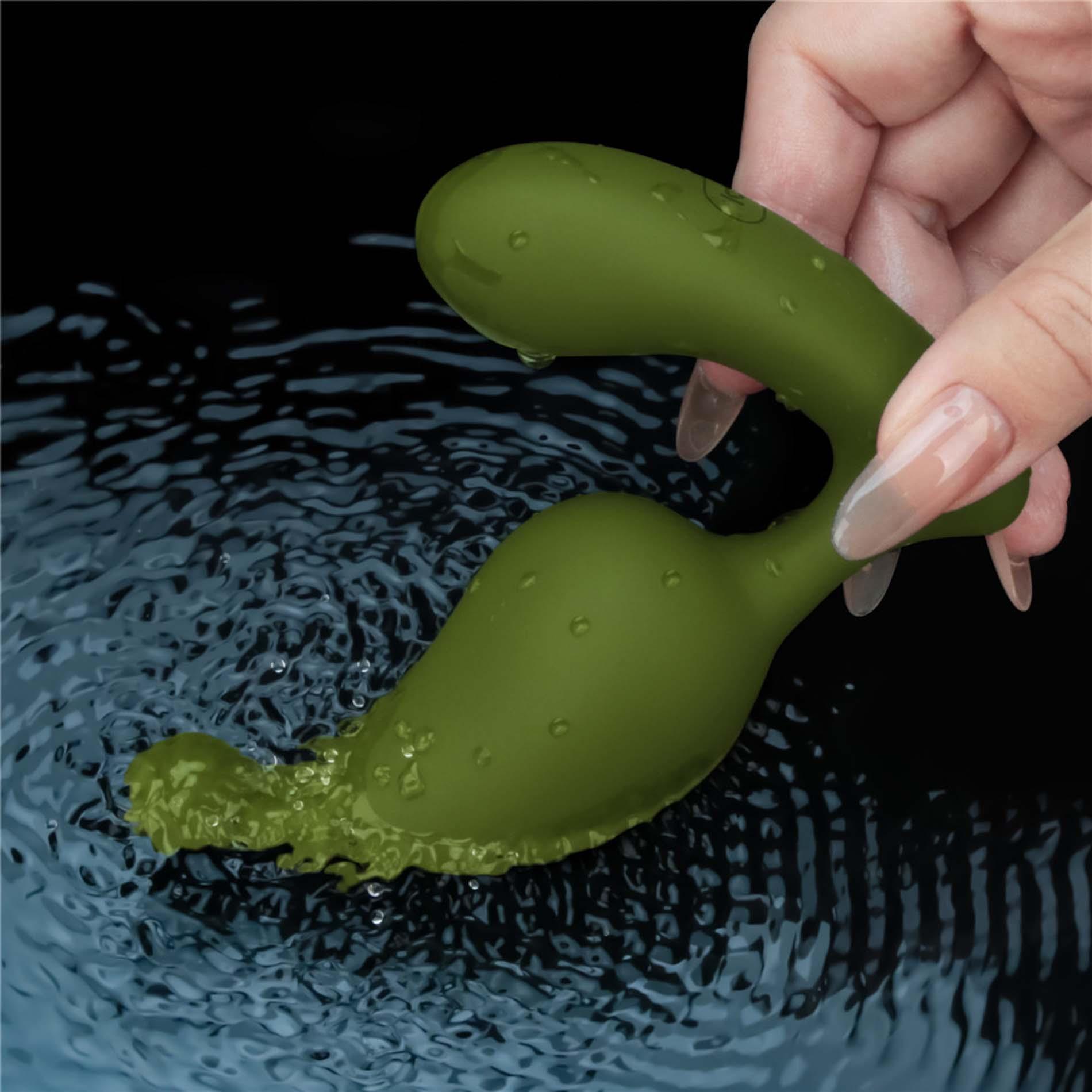 Массажер простаты L'Allure Apex, 10.5 см (зеленый)