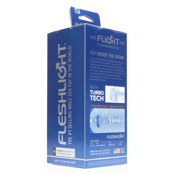 Masturbator Fleshlight Flight Commander (niebieski)