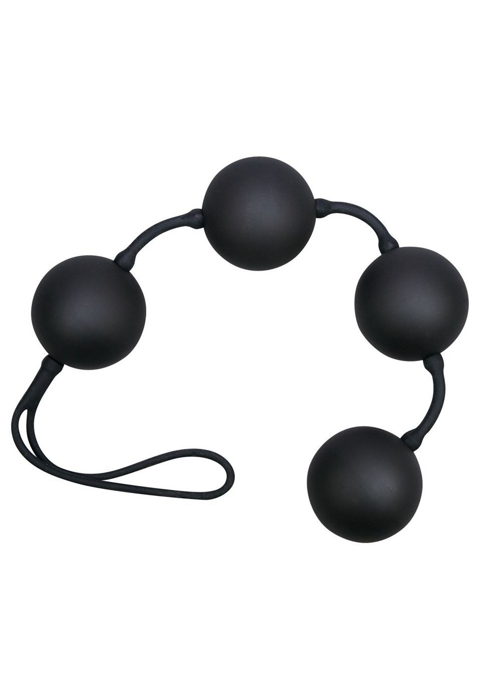 Вагинальные шарики Velvet Black Balls, 23 см (черный)