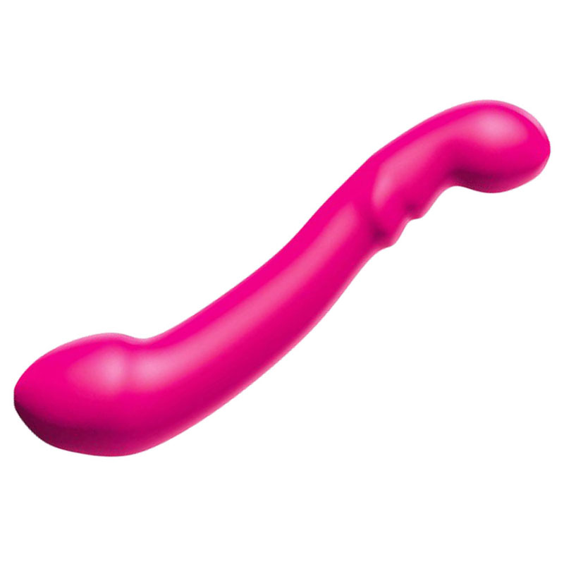 Двусторонний фаллоимитатор Dorcel So V2, 22,4 см (фуксия)