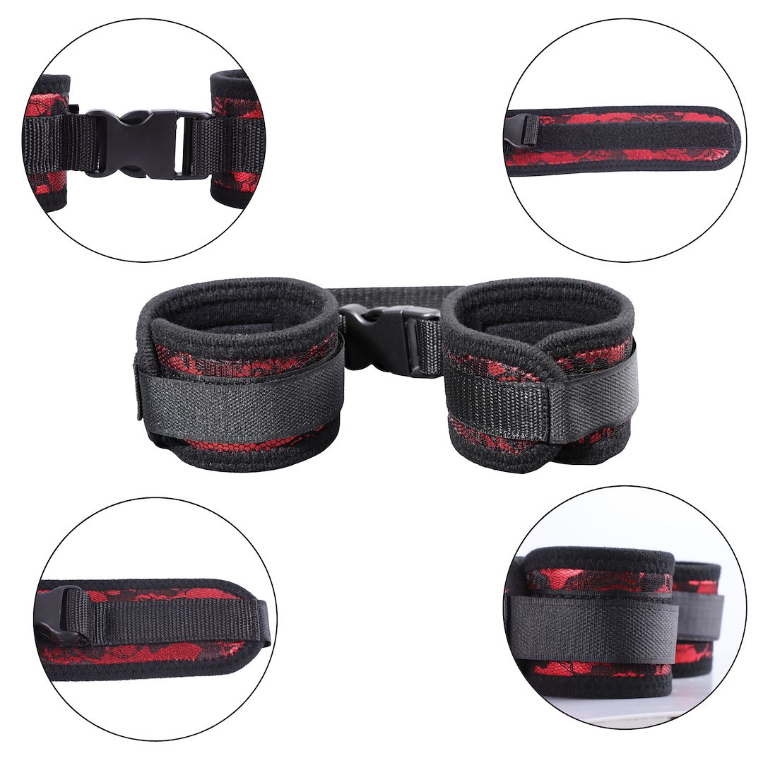 Kajdanki Erospace Wild Play C16, (czarne)