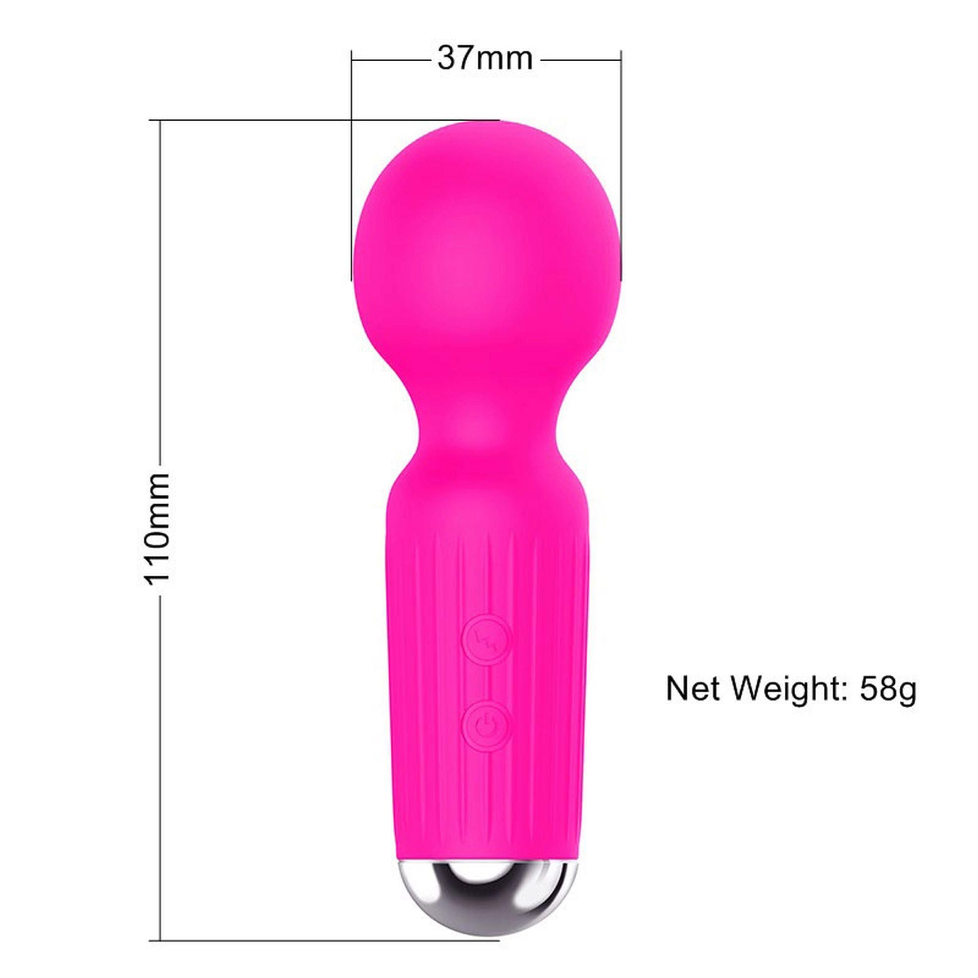 Вибромассажер Boss Series Rechargeable, 11 см (розовый)