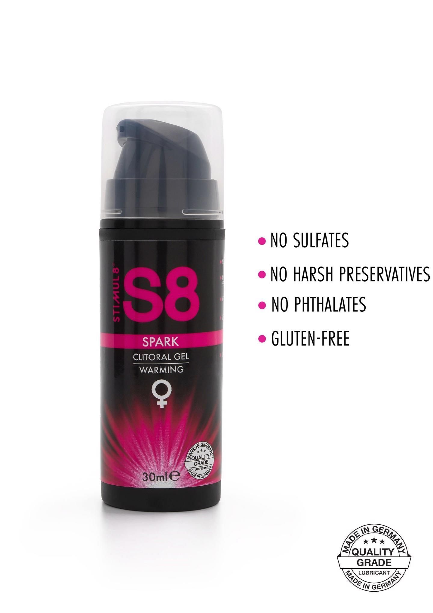 Согревающий клиторальный гель Stimul8 Spark Warming, 30 мл