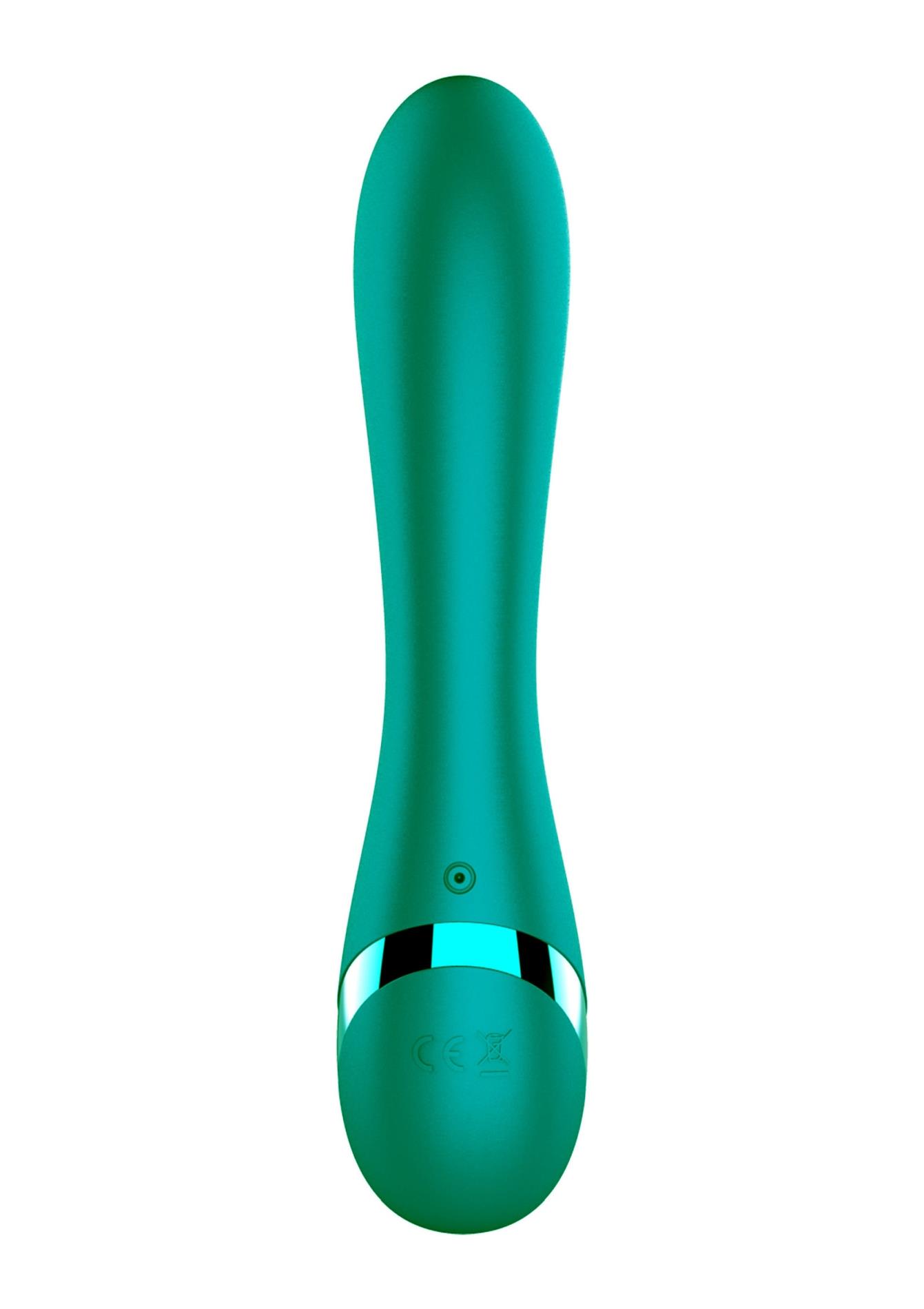 Вибратор Xocoon Timeless Love G-Spot, 19 см (зеленый)