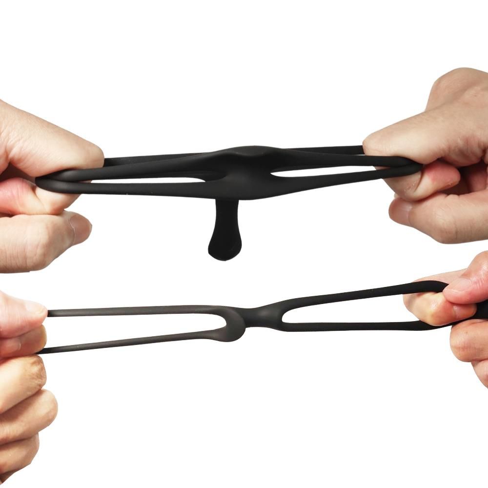 Pierścień erekcyjny B - Series Joy Tail, 8.5 cm (czarny)