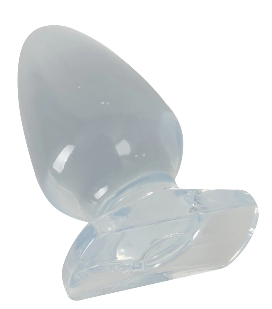 Korek analny Crystal Clear Big Plug, 13 cm (przezroczysty)