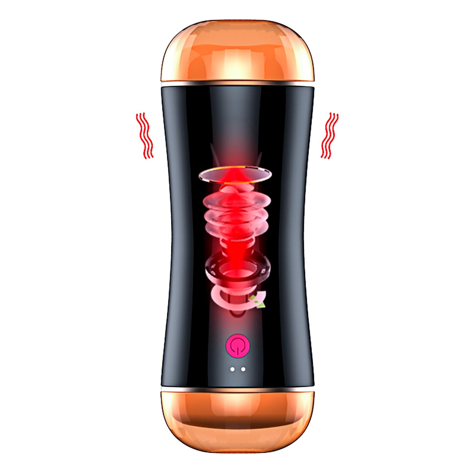 Мастурбатор B-Series Fox Vibrating Masturbation Cup (розовый)