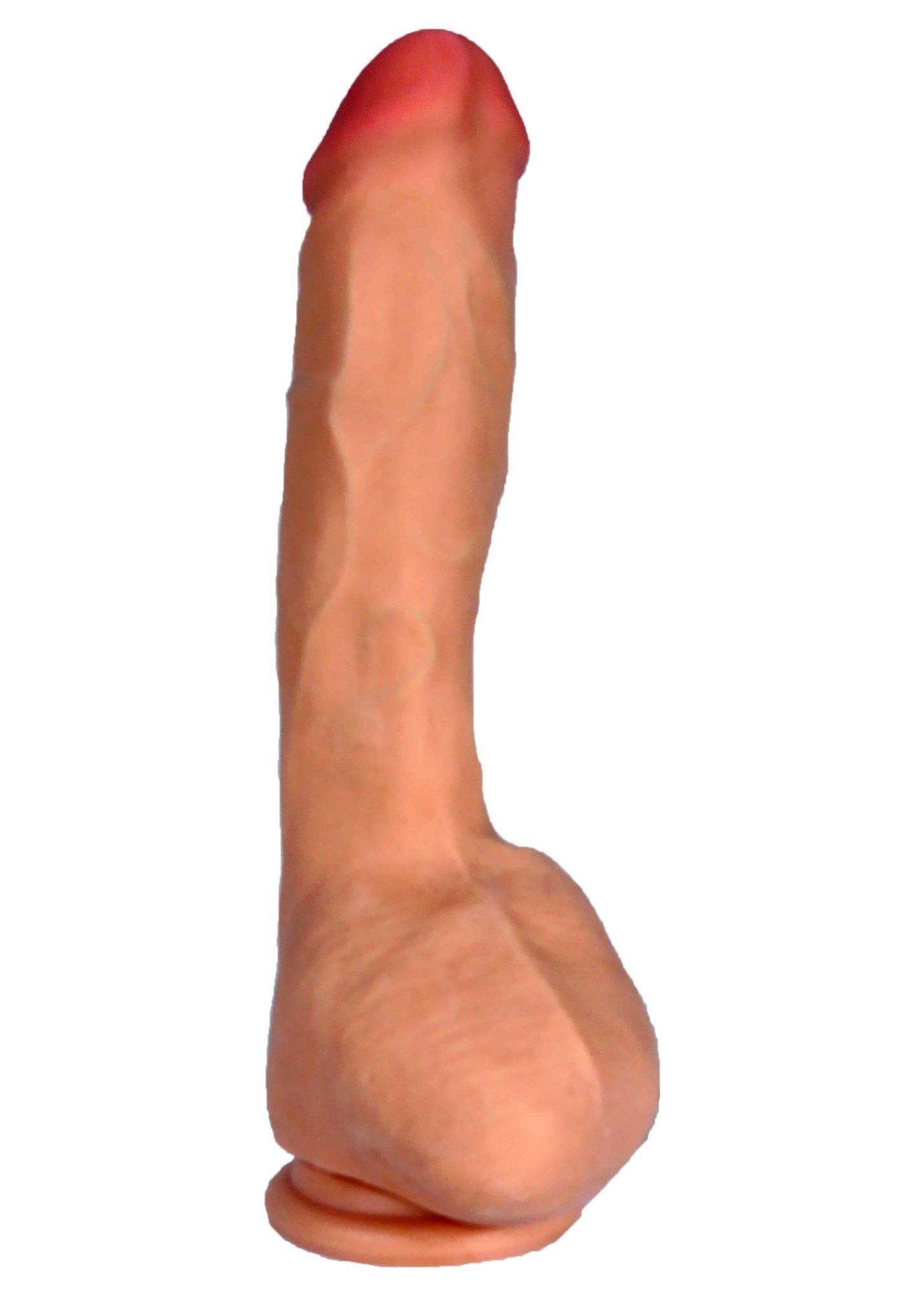 Вибратор B - Series Real Zeus-Loveclonex 9", 25 см (телесный)