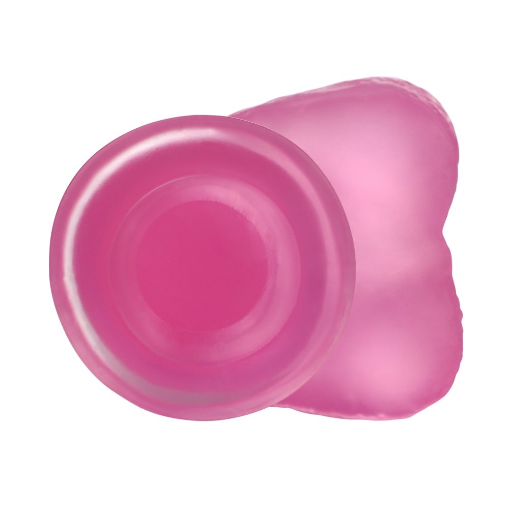 Dildo Jelly Studs Medium, 17.5 cm (różowy)