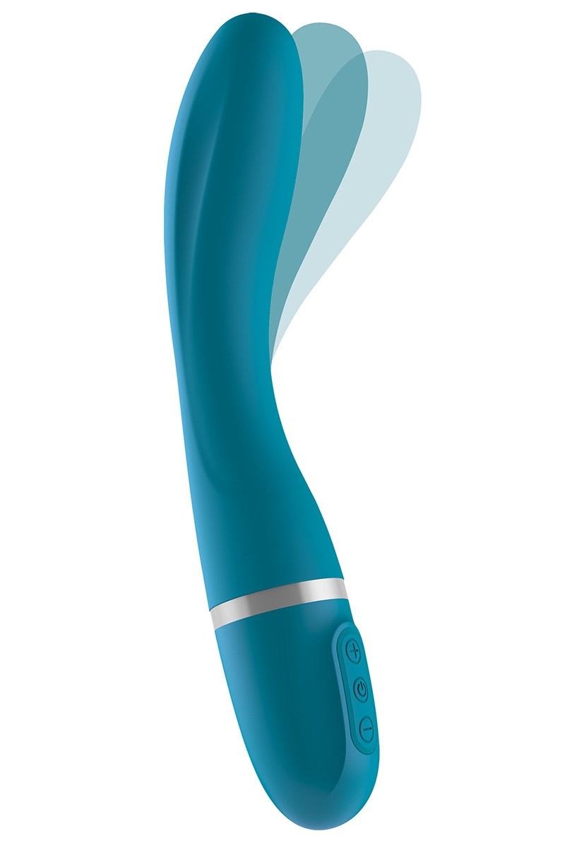 Вибратор Liebe Pleasure Toys Bend It, 20 см (синий)