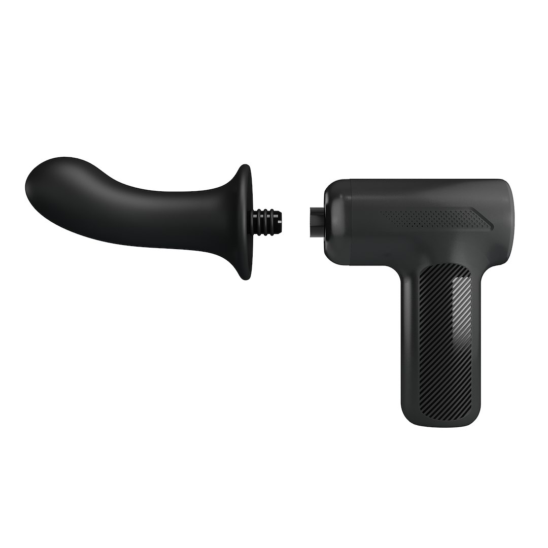 Вибромассажёр Pretty Love Dj Doctor, 12.1 см (черный)