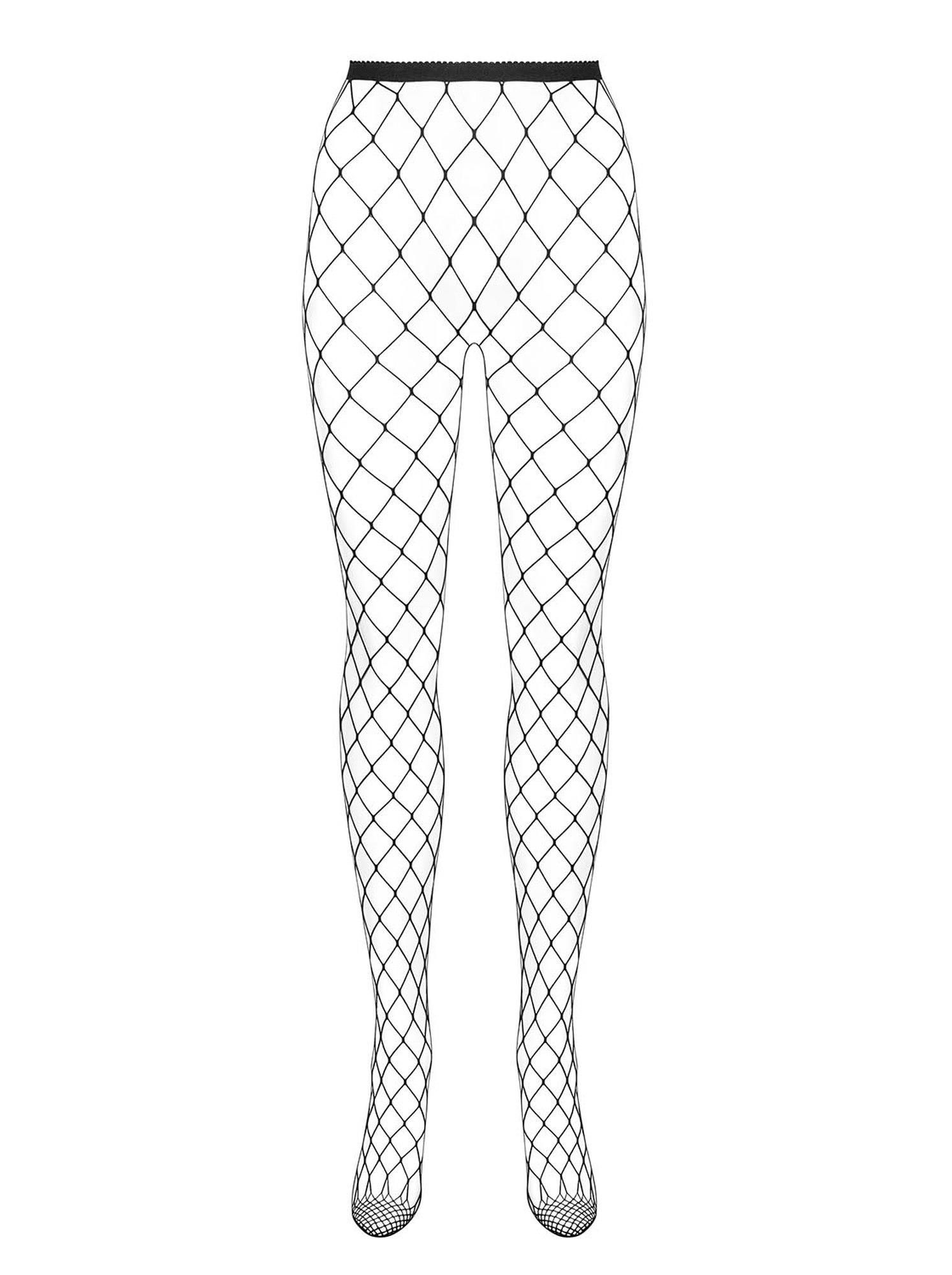 Колготки Obsessive Garter S812, S/M/L (черный)