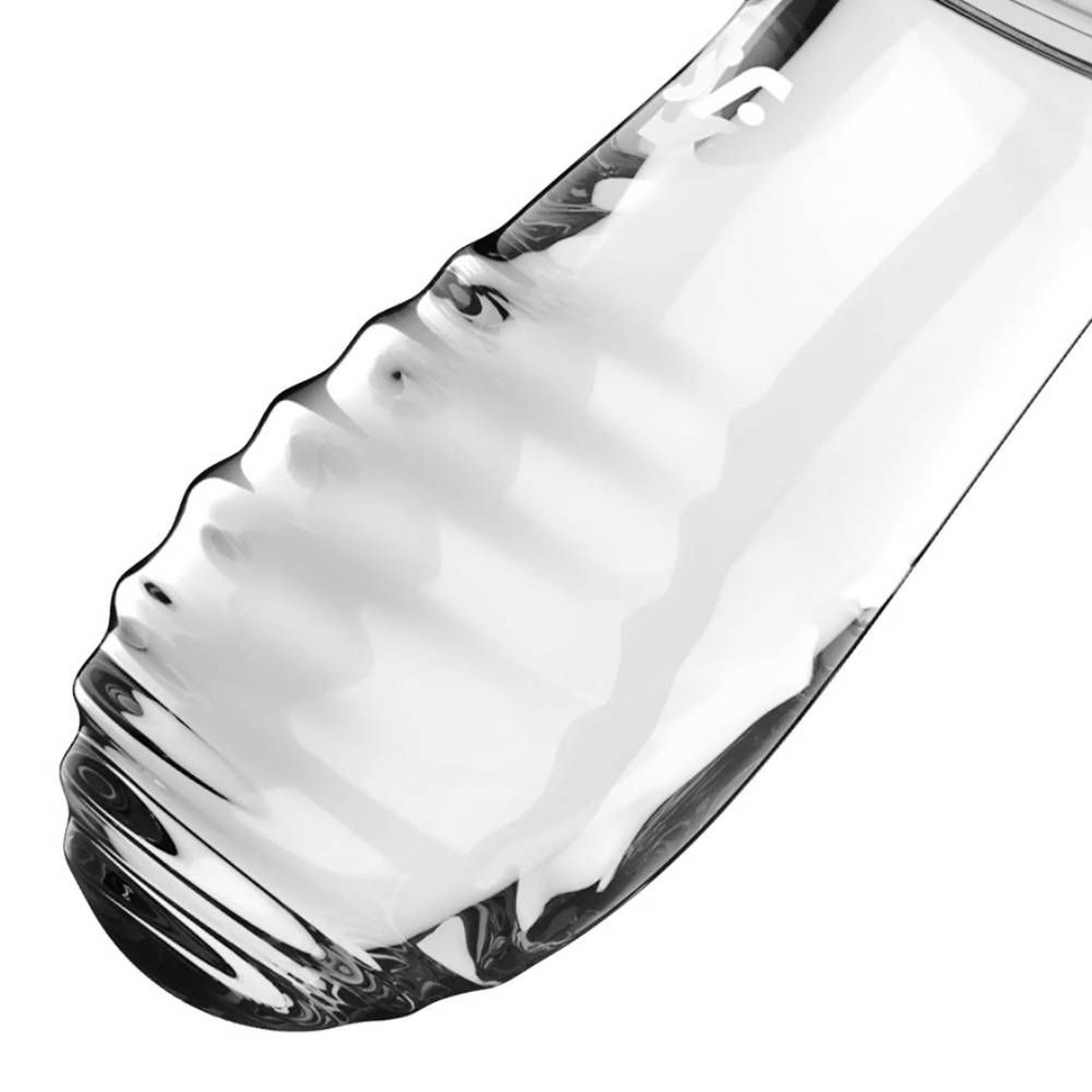 Фаллоимитатор Satisfyer Double Crystal, 19.6 см (прозрачный)