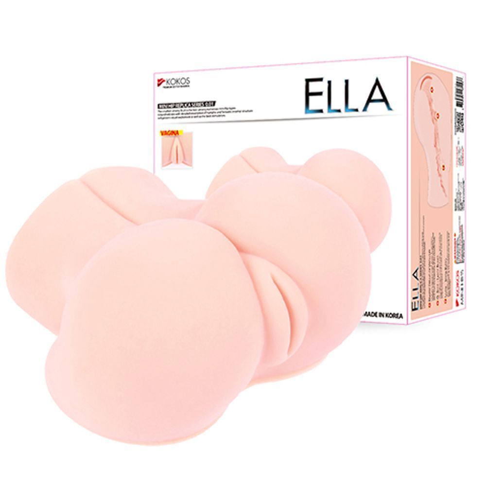 Kokos Ella - Masturbator, W kolorze cielistym, 14 cm