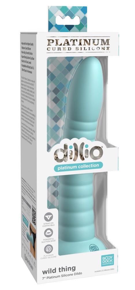 Фаллоимитатор Dillio Platinum Wild Thing 7 inch, 19.7 см (мятный)