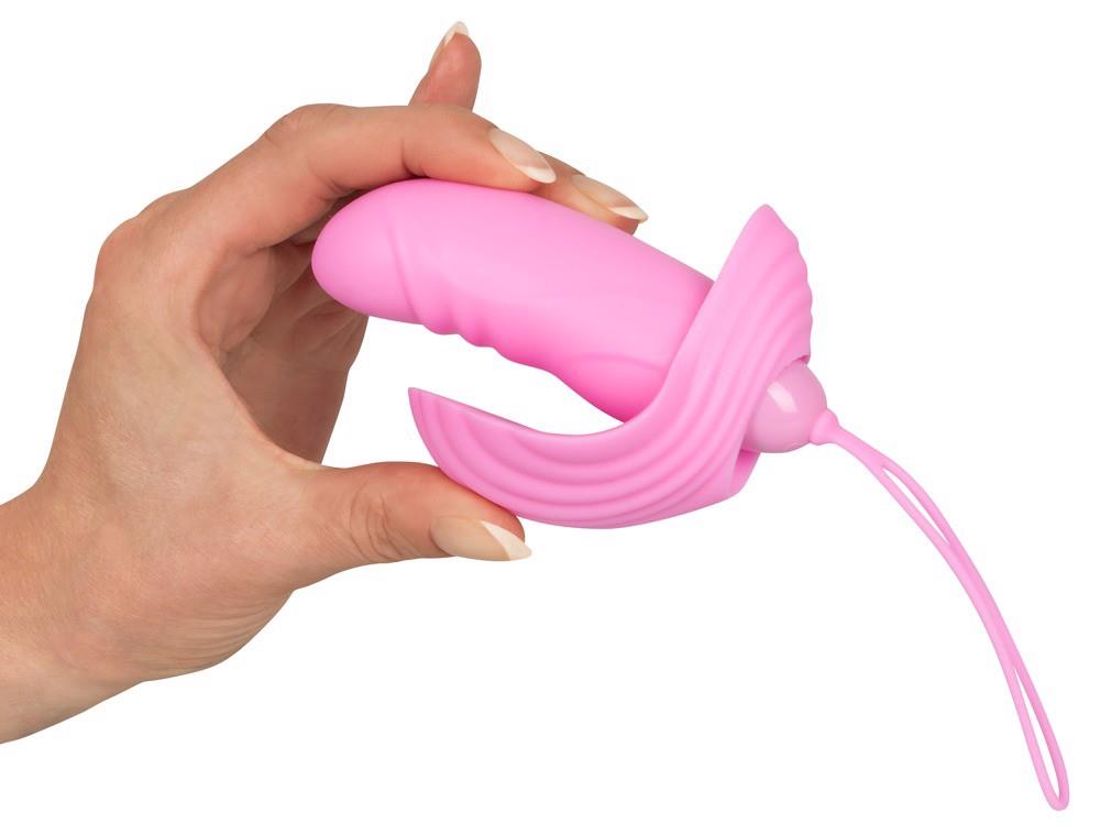 Вибратор Sweet Smile Shelly Remote Control, 7,5 см (розовый)