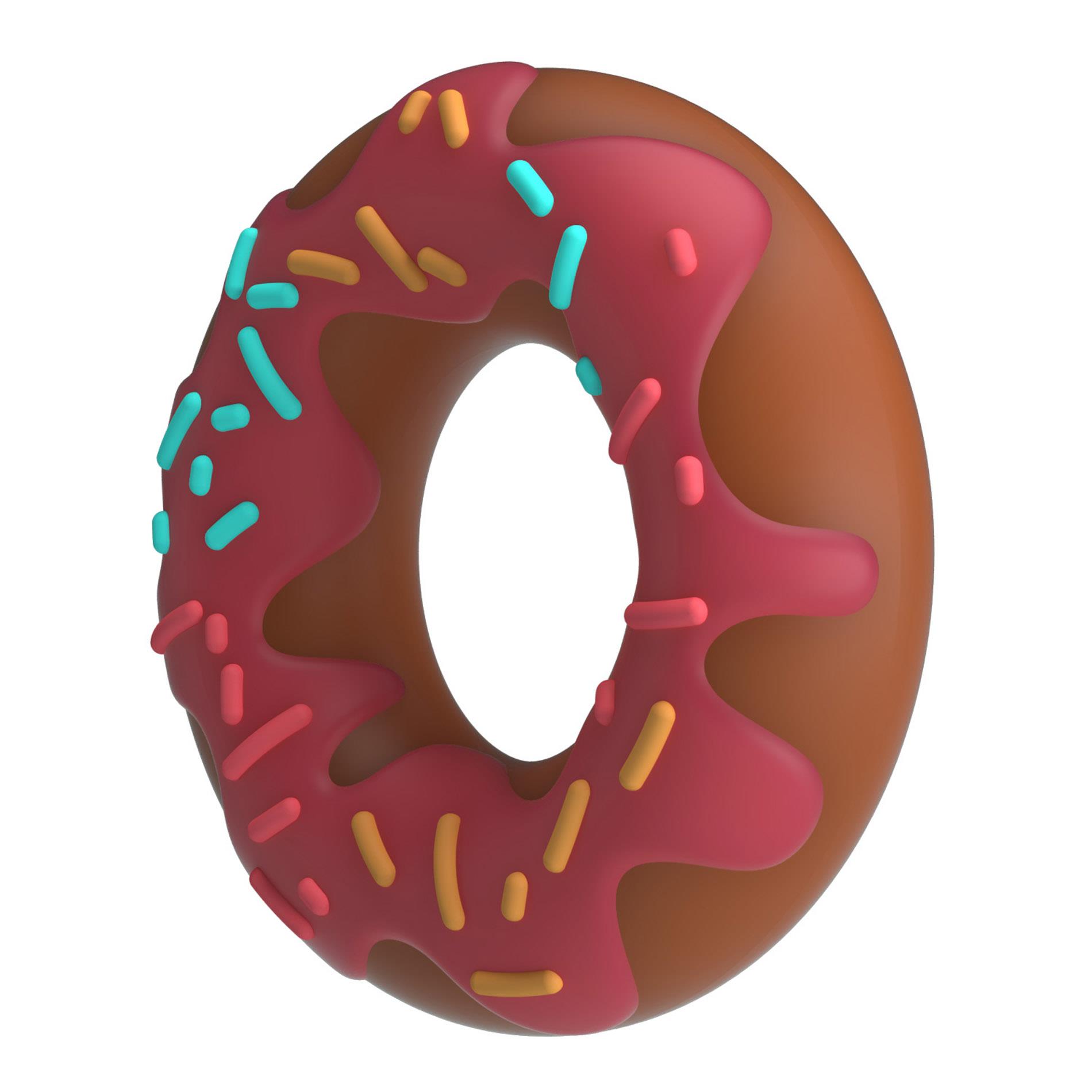 Эрекционное кольцо Pretty Love Super Donut Cock Ring, 4.6 см (розовый)