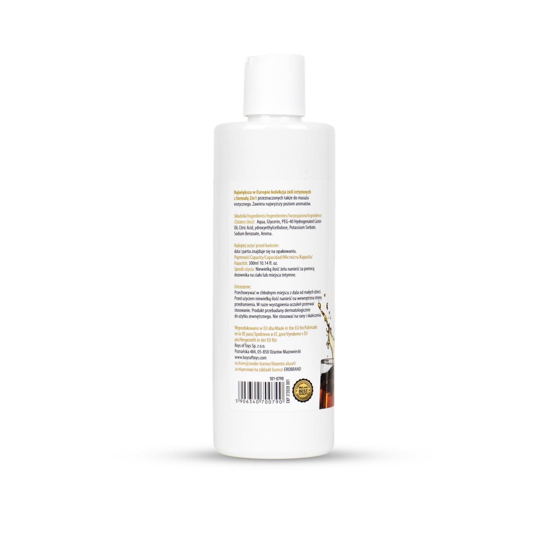 Лубрикант MyLove Aroma Series Intim&Massage 2in1 Rum, 300 мл