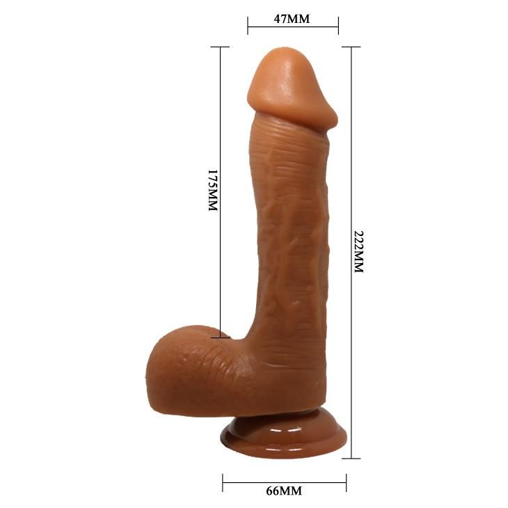 Dildo Baile Beautiful Encounter Johnson, 22 cm (brązowy)
