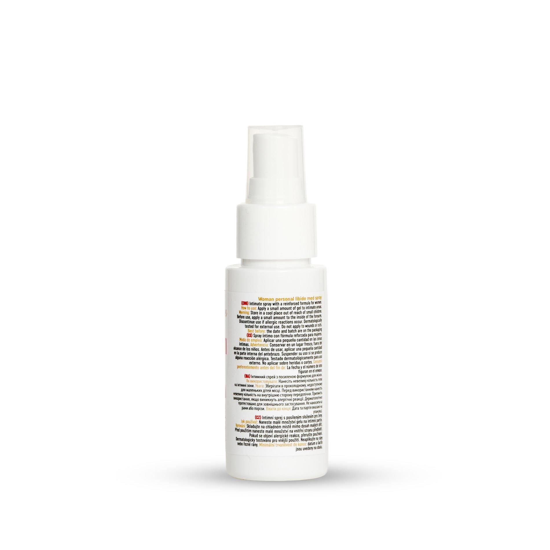 Спрей-лубрикант MyLove Woman Personal Libido Med Spray, 50 мл