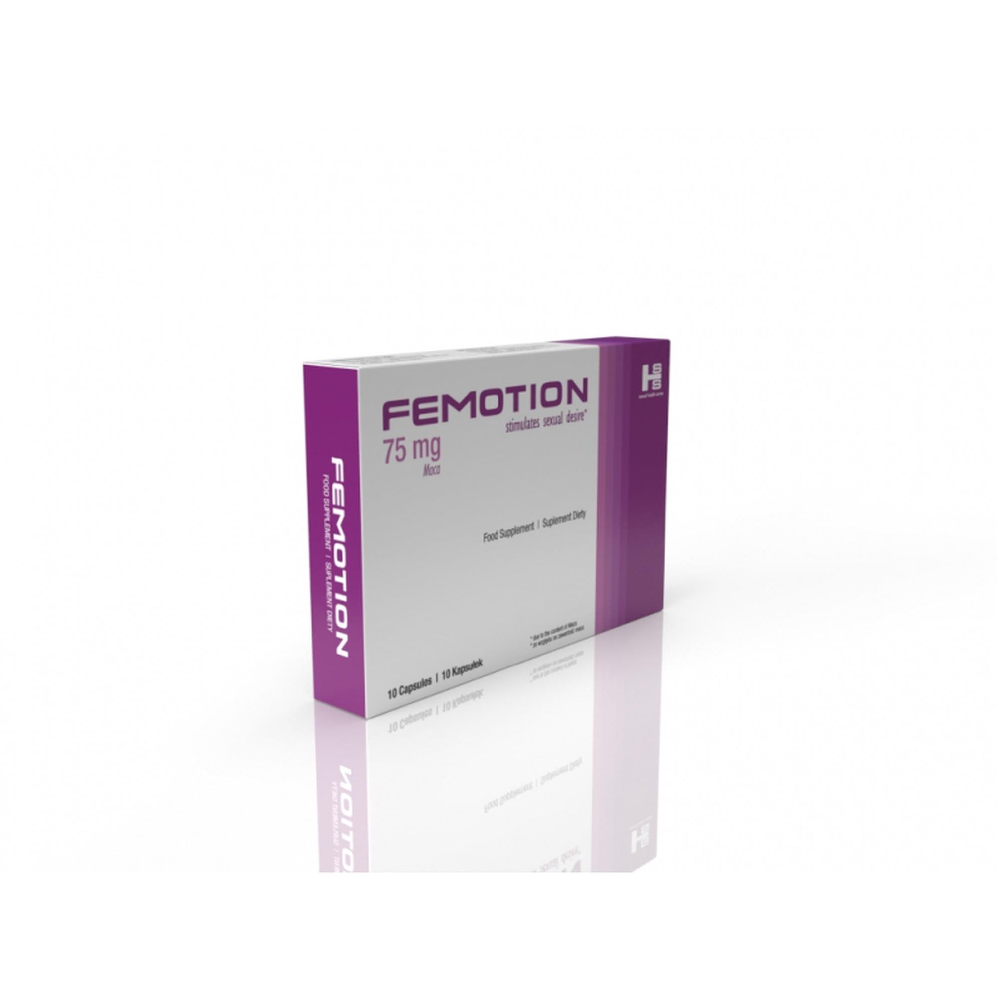 Пищевая добавка для женщин Sexual Health Series Femotion, 10 капсул