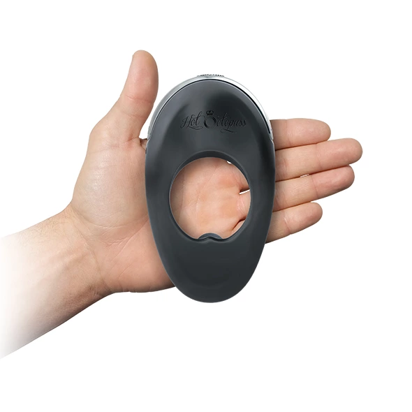 Эрекционное кольцо Hot Octopuss Atom Plus, 12 см (черный)