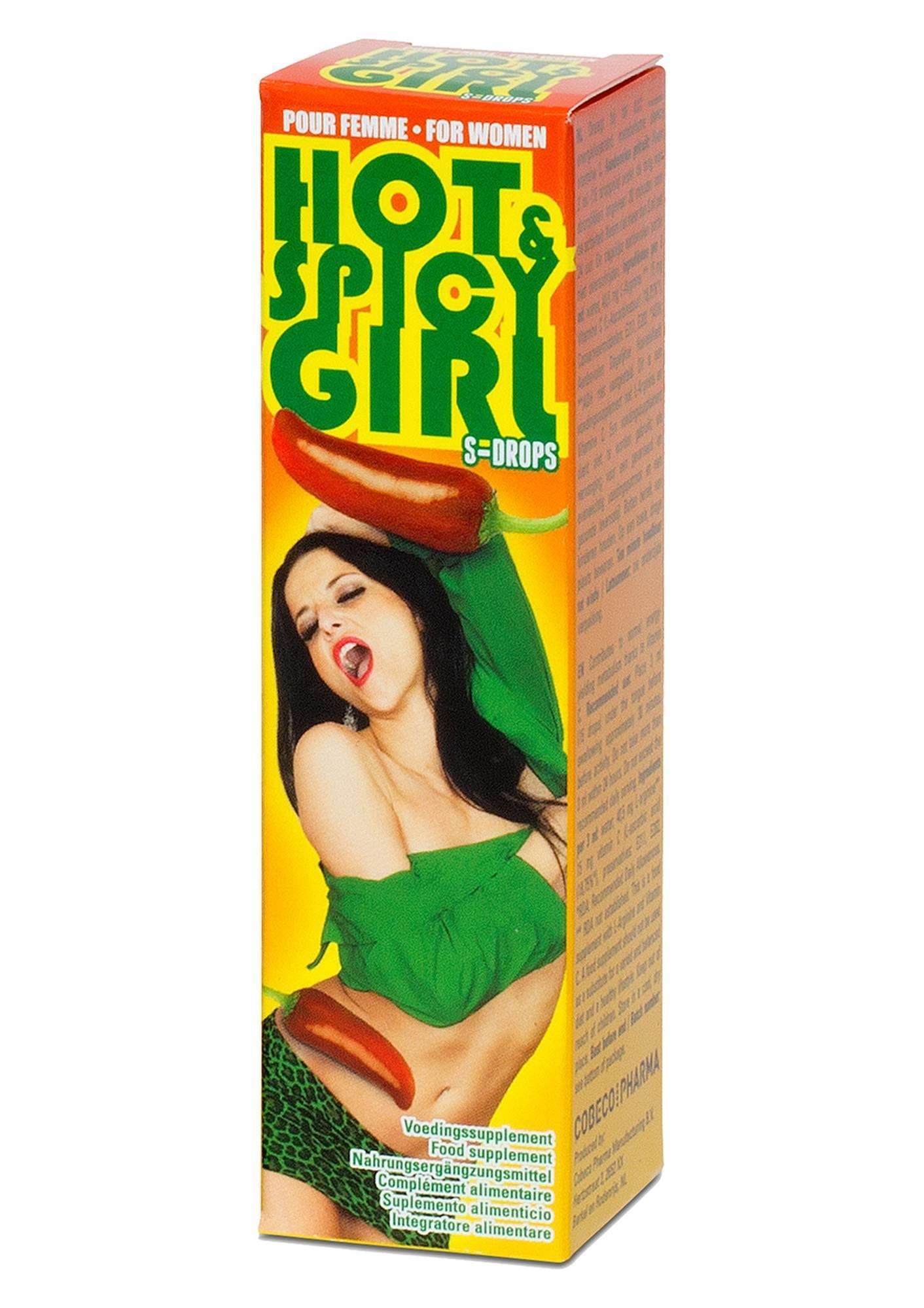 Возбуждающие капли для женщин Hot Spicy Girl, 20 мл