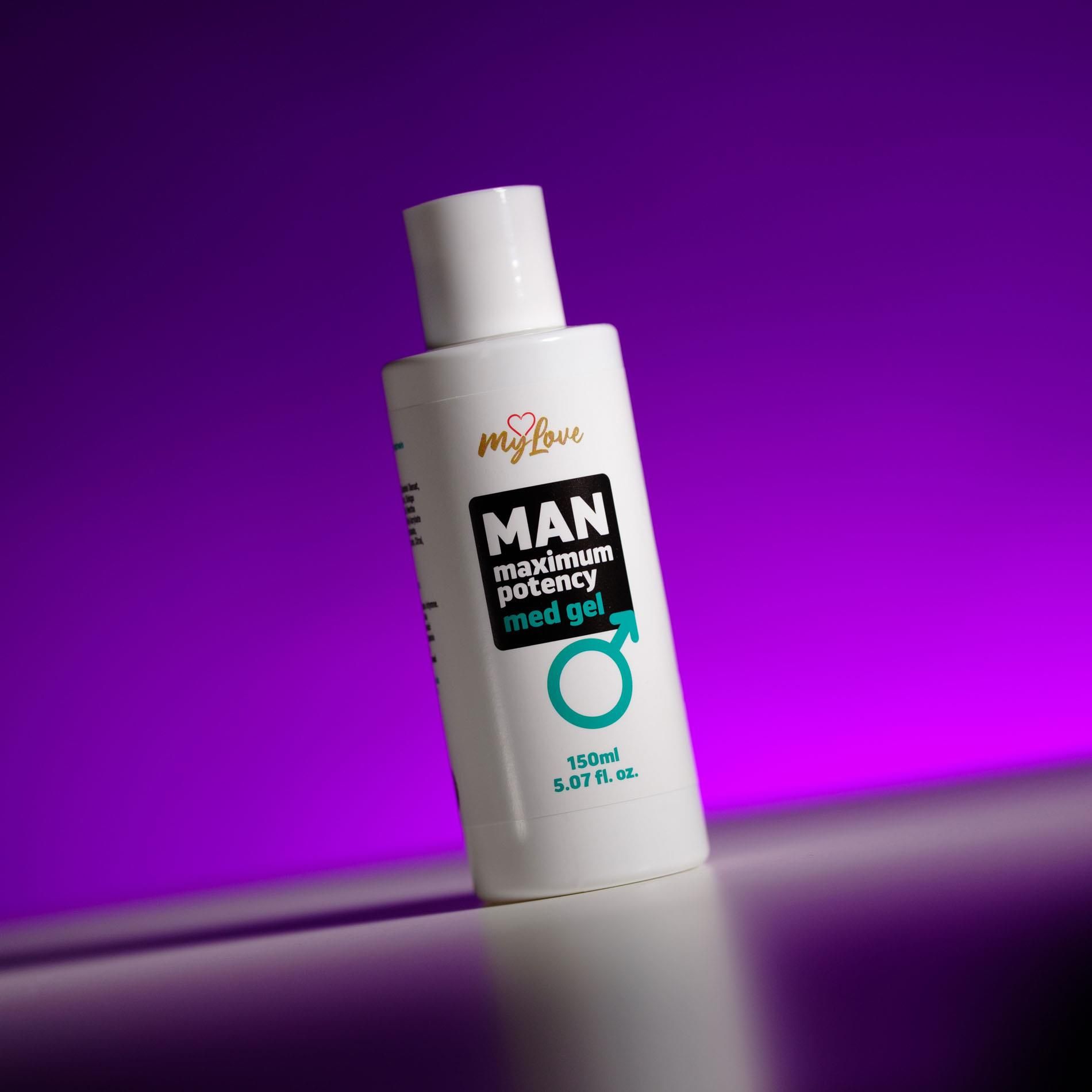 Лубрикант MyLove Man Maximum Potency Med Gel, 150 мл