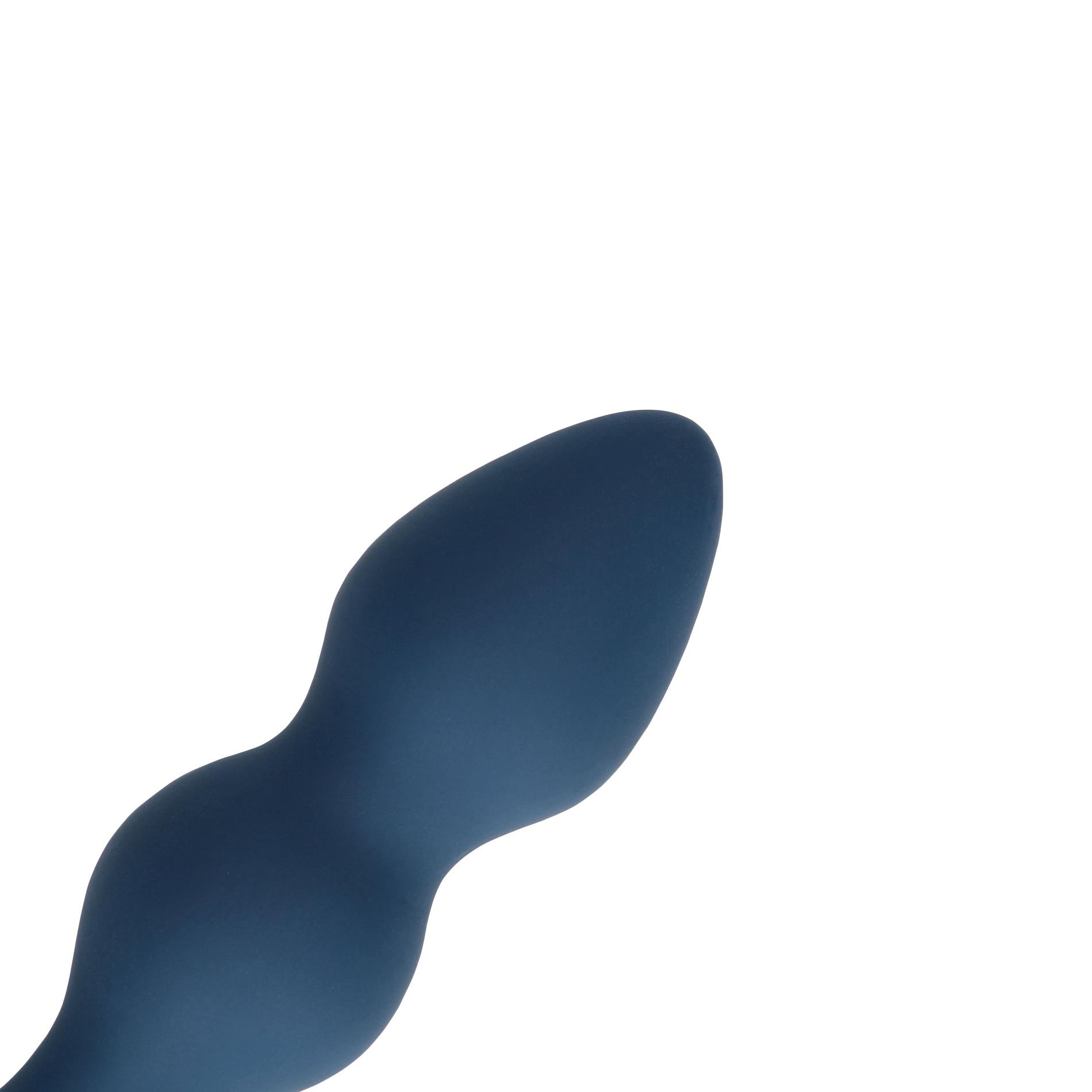 Korek analny Loveline Anal Plug L, 17.7 cm (niebieski)