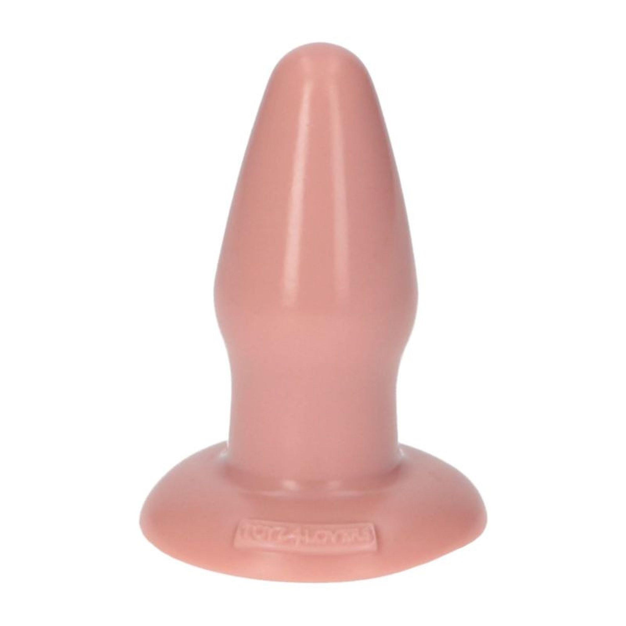 Korek analny Toyz4lovers Italian Cock 3,5", 9,5 cm  (w kolorze cielistym)