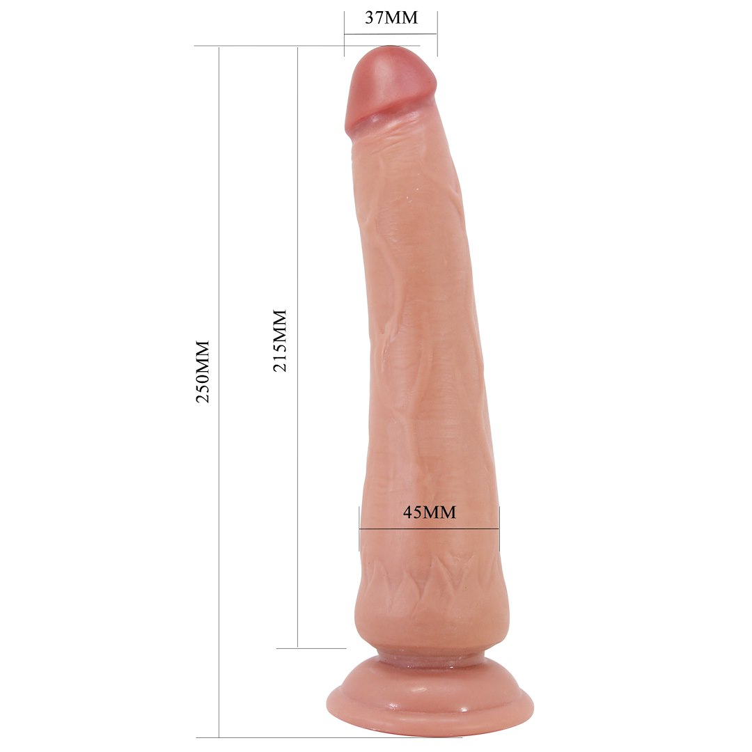 Фаллоимитатор Pretty Love Tiemeyer 9.8", 25 см (телесный)