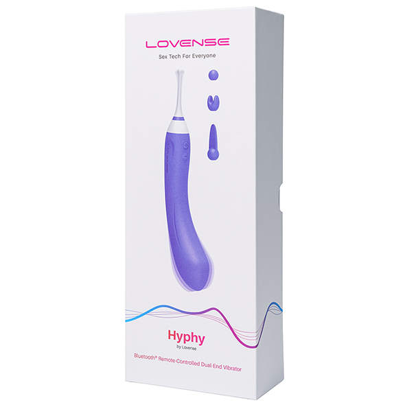 Вибратор Lovense Hyphy, 21,6 см (фиолетовый)