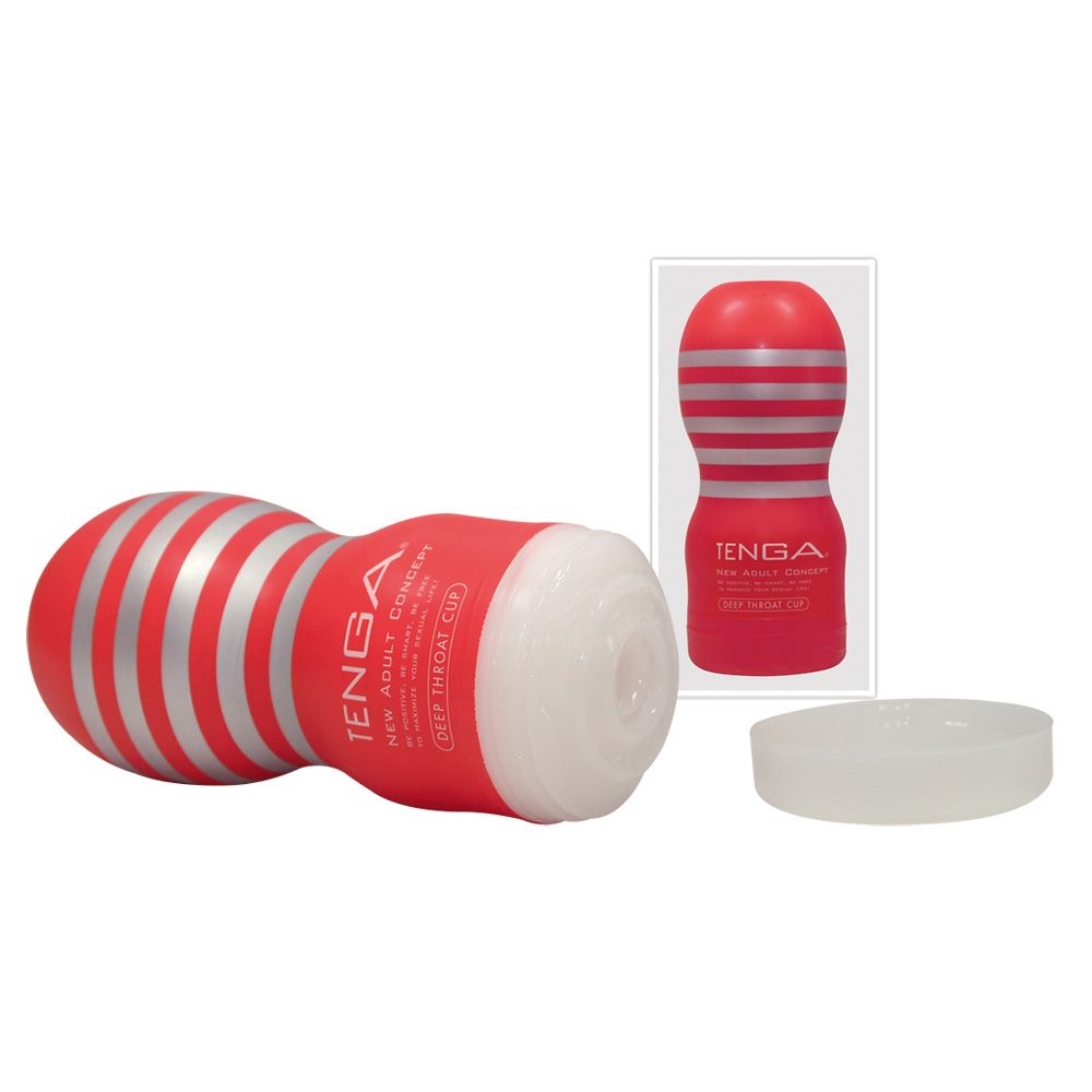 Мастурбатор Tenga Deep Original Vacuum Cup (прозрачный)