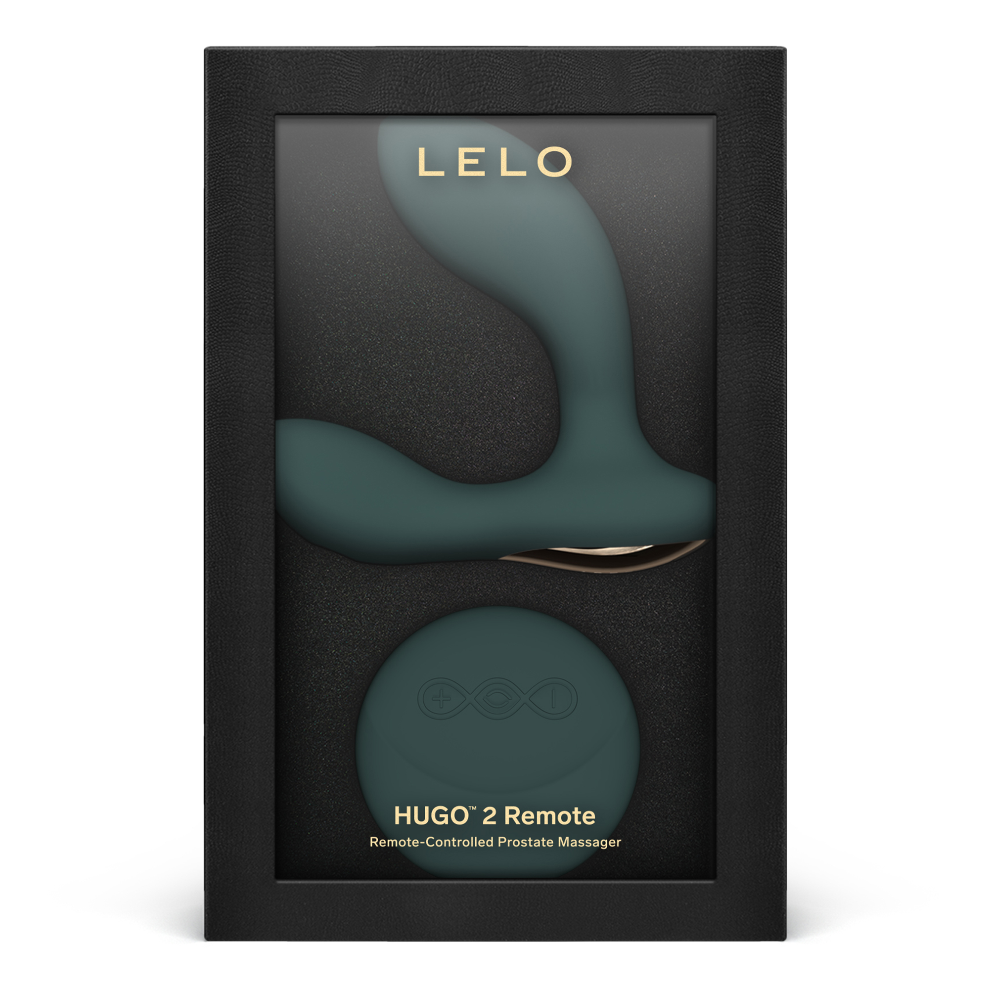 Стимулятор простаты Lelo Hugo 2 Remote, 10,7 см (зеленый)